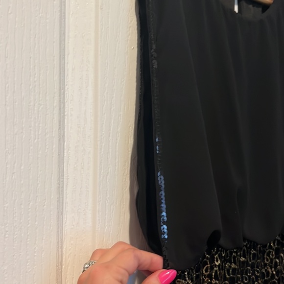 Black & good floor length gown - Picture 4 of 6